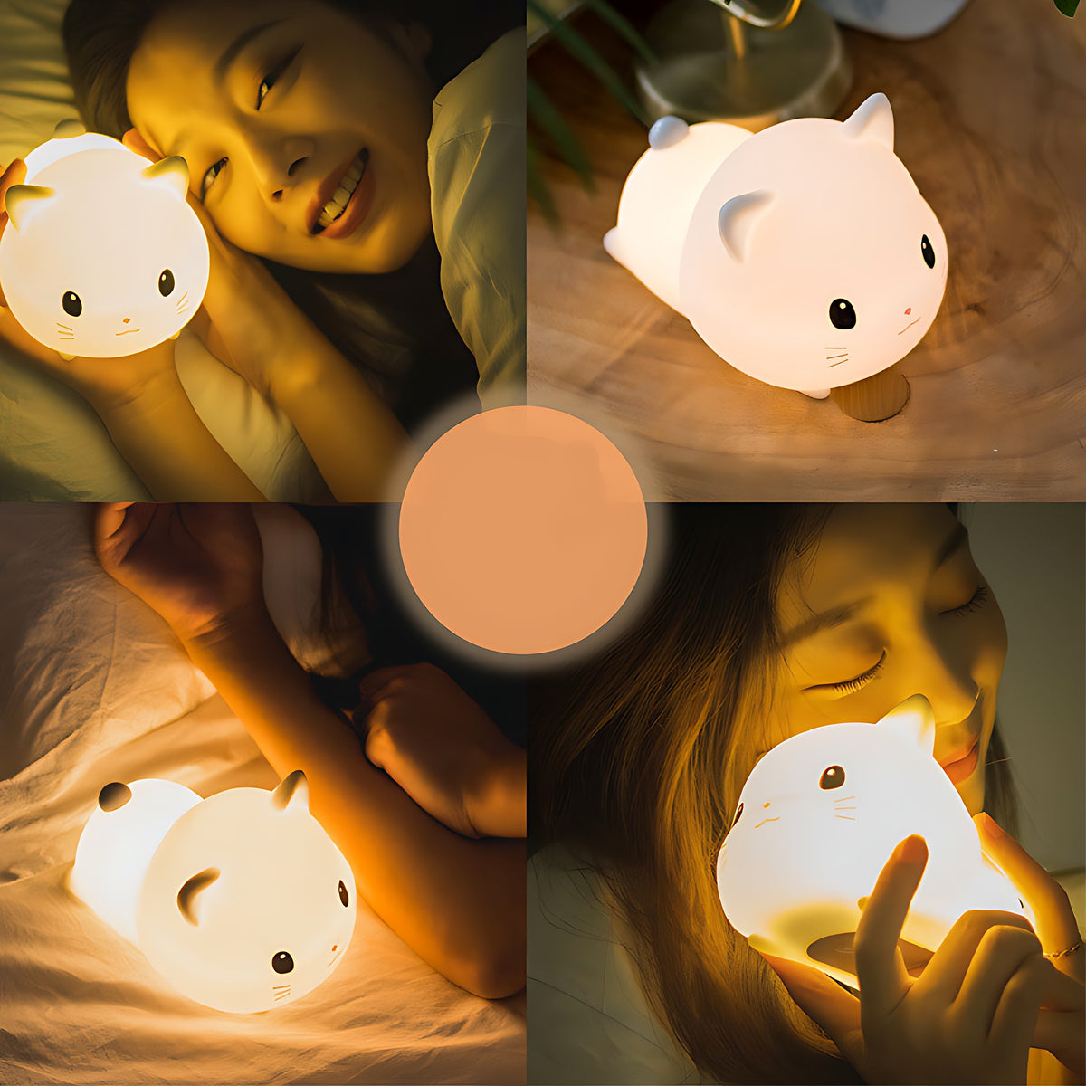 Chubby Cat Night Light