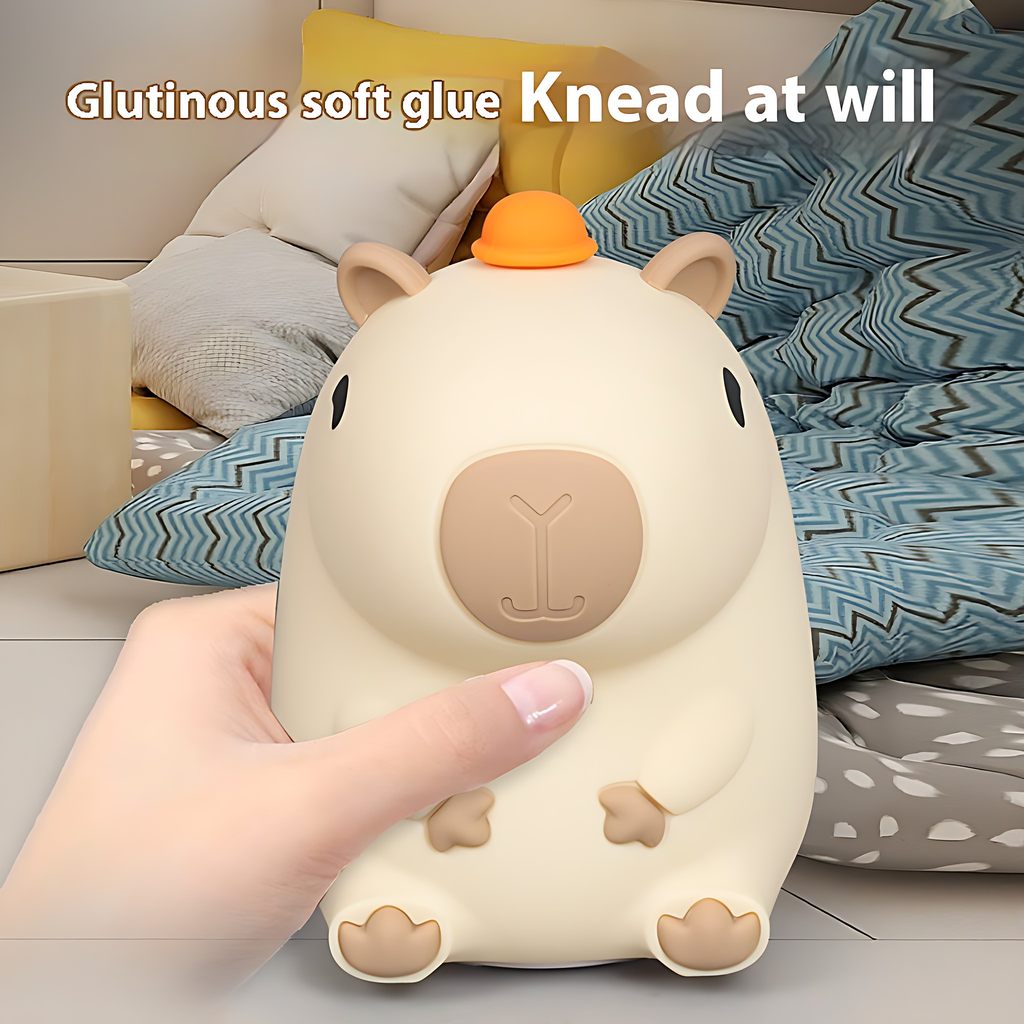 Squishy Capybara Night Lamp