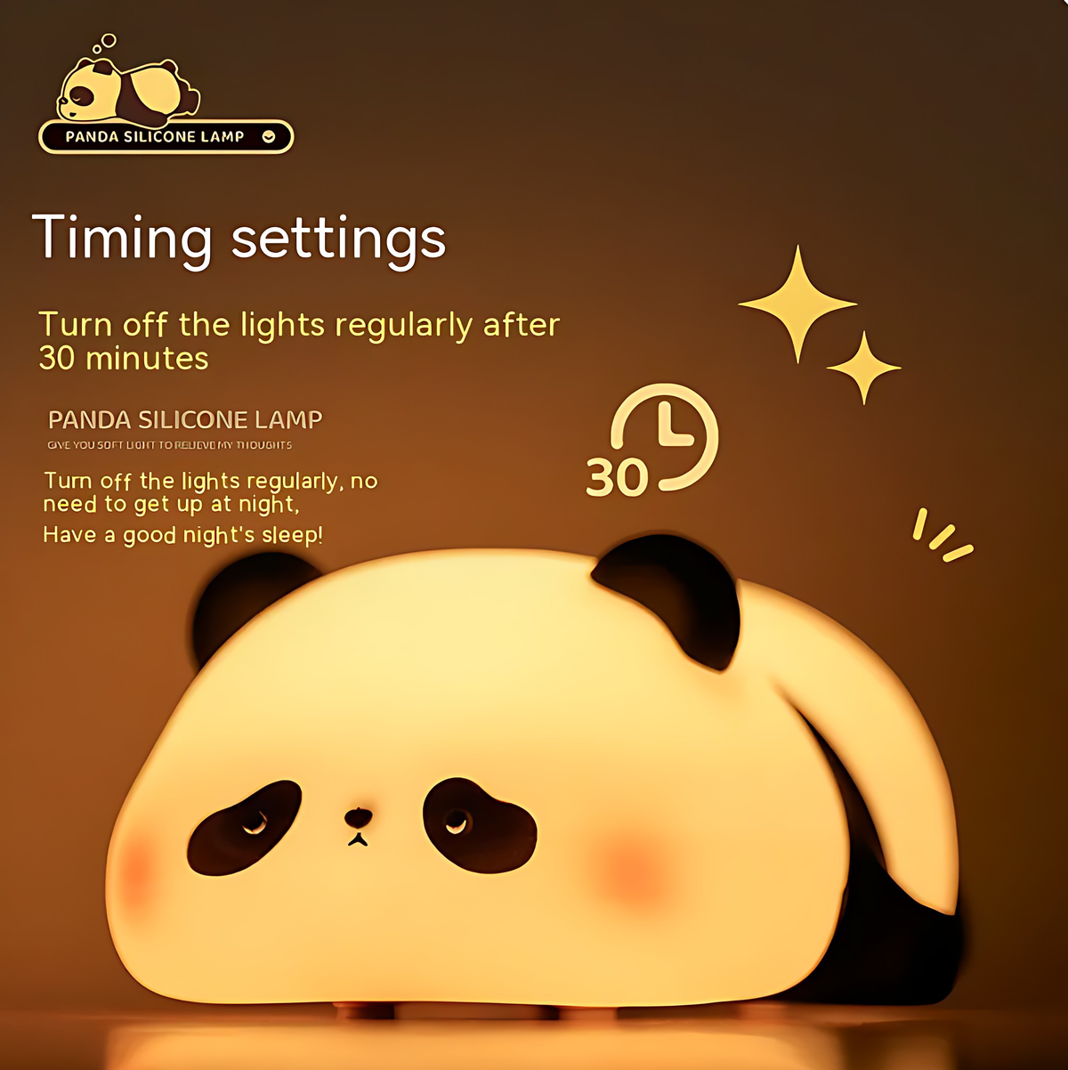 Sleepy Panda Night Light
