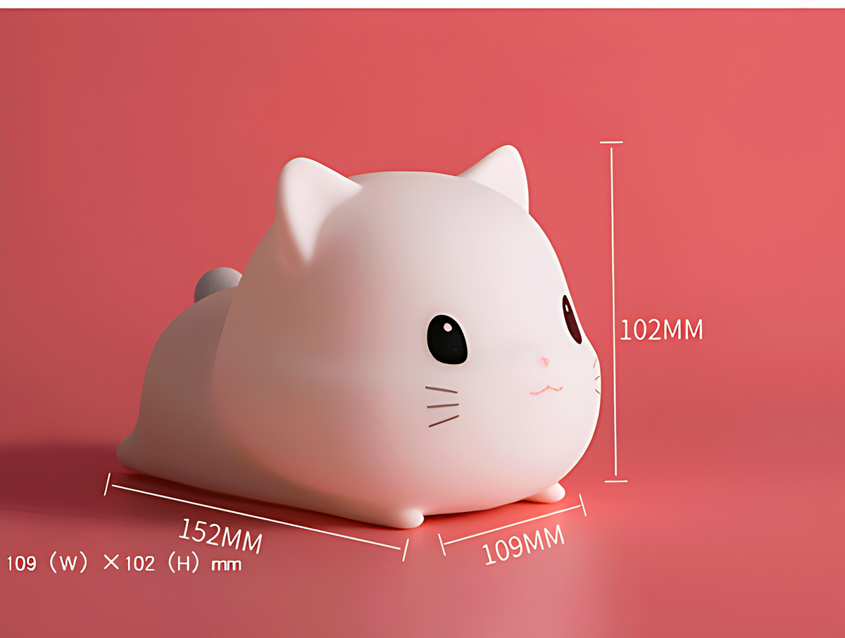 Chubby Cat Night Light