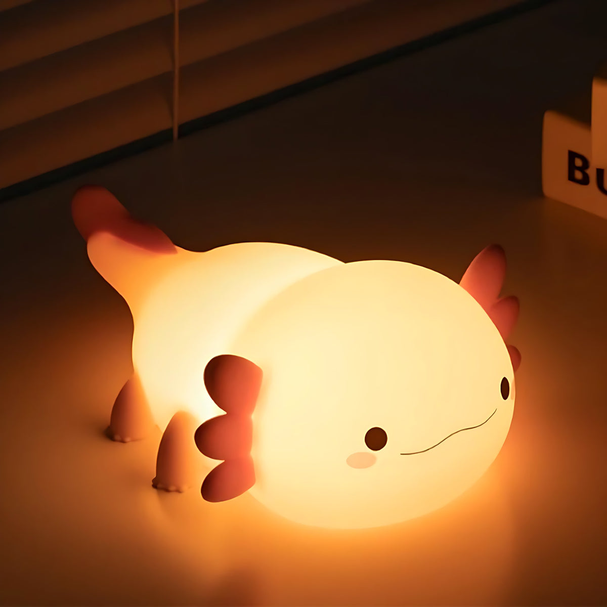 Squishy Axolotl Night Light