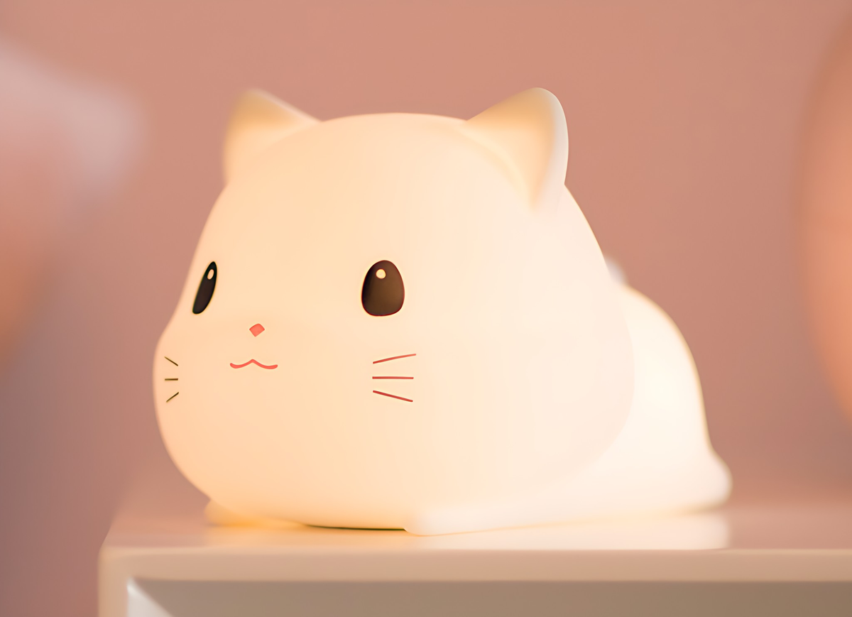 Chubby Cat Night Light