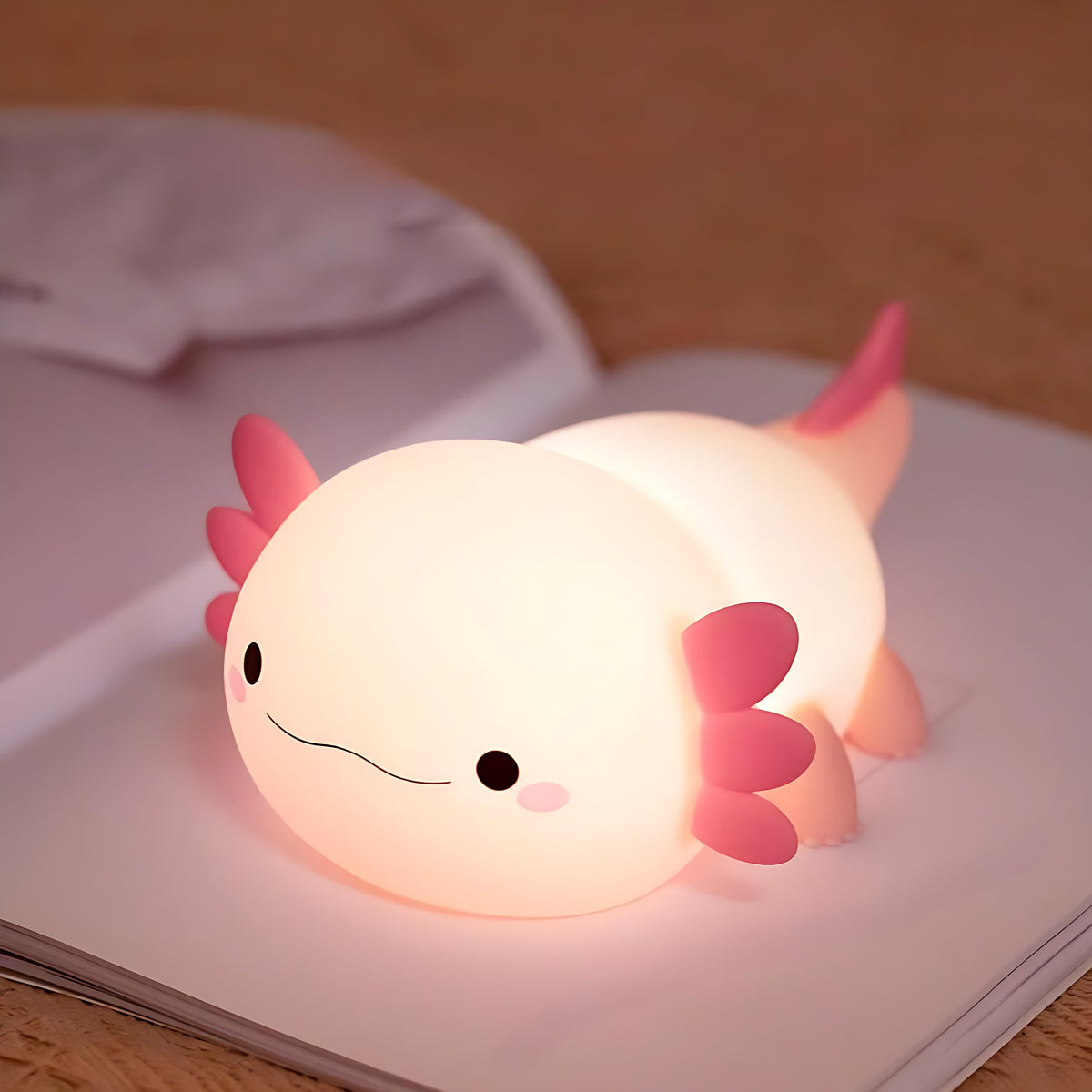 Squishy Axolotl Night Light