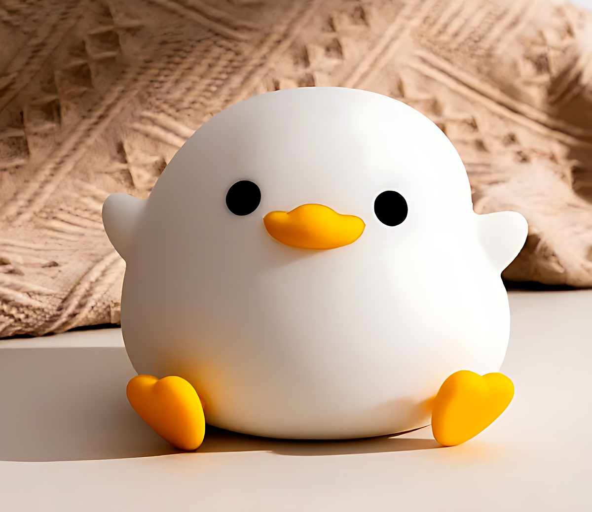 Squishy Duck Night Light with Alarm