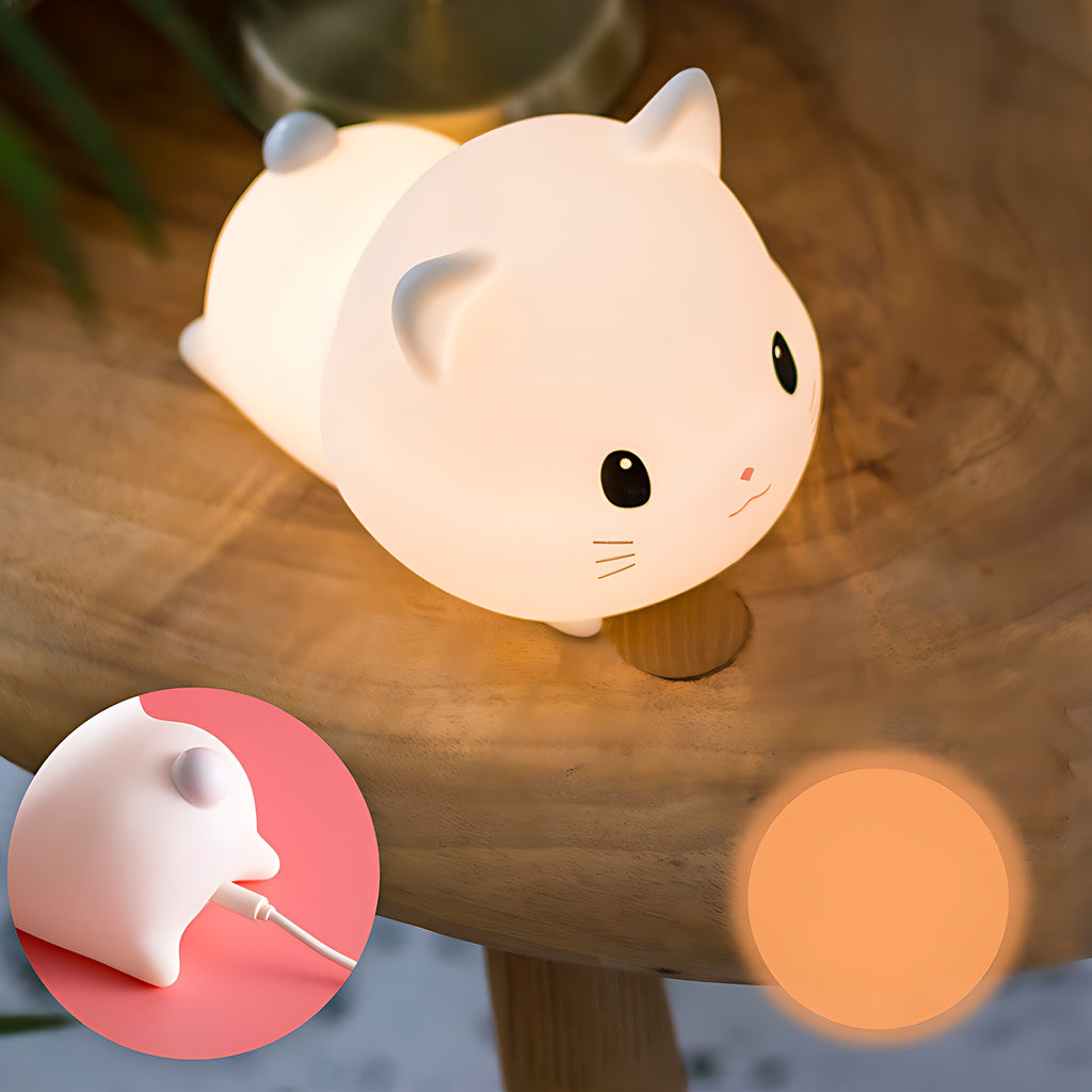 Chubby Cat Night Light