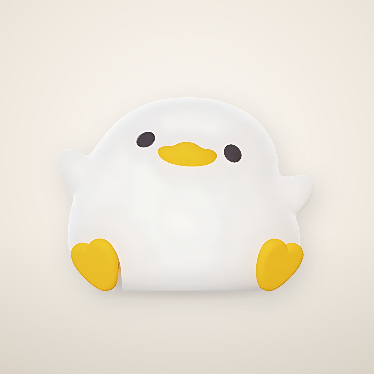 Squishy duck night light