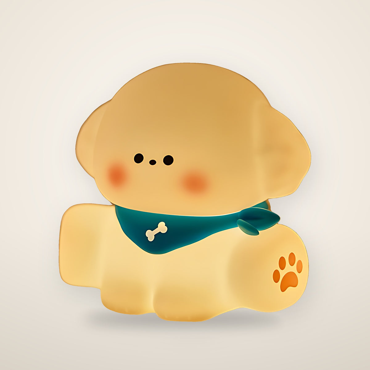 Bandana puppy night light
